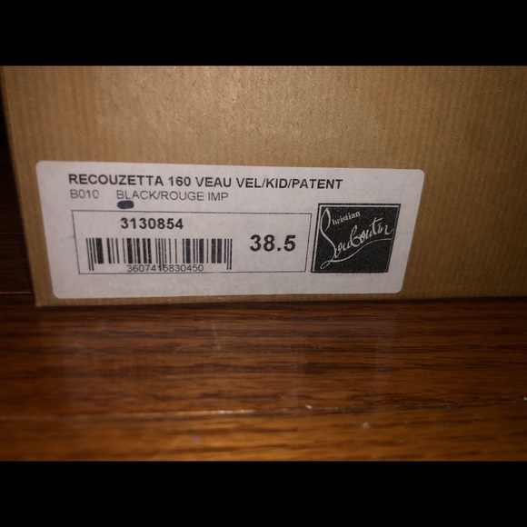 Louboutin recouzetta size 38.5 - Picture 5 of 6